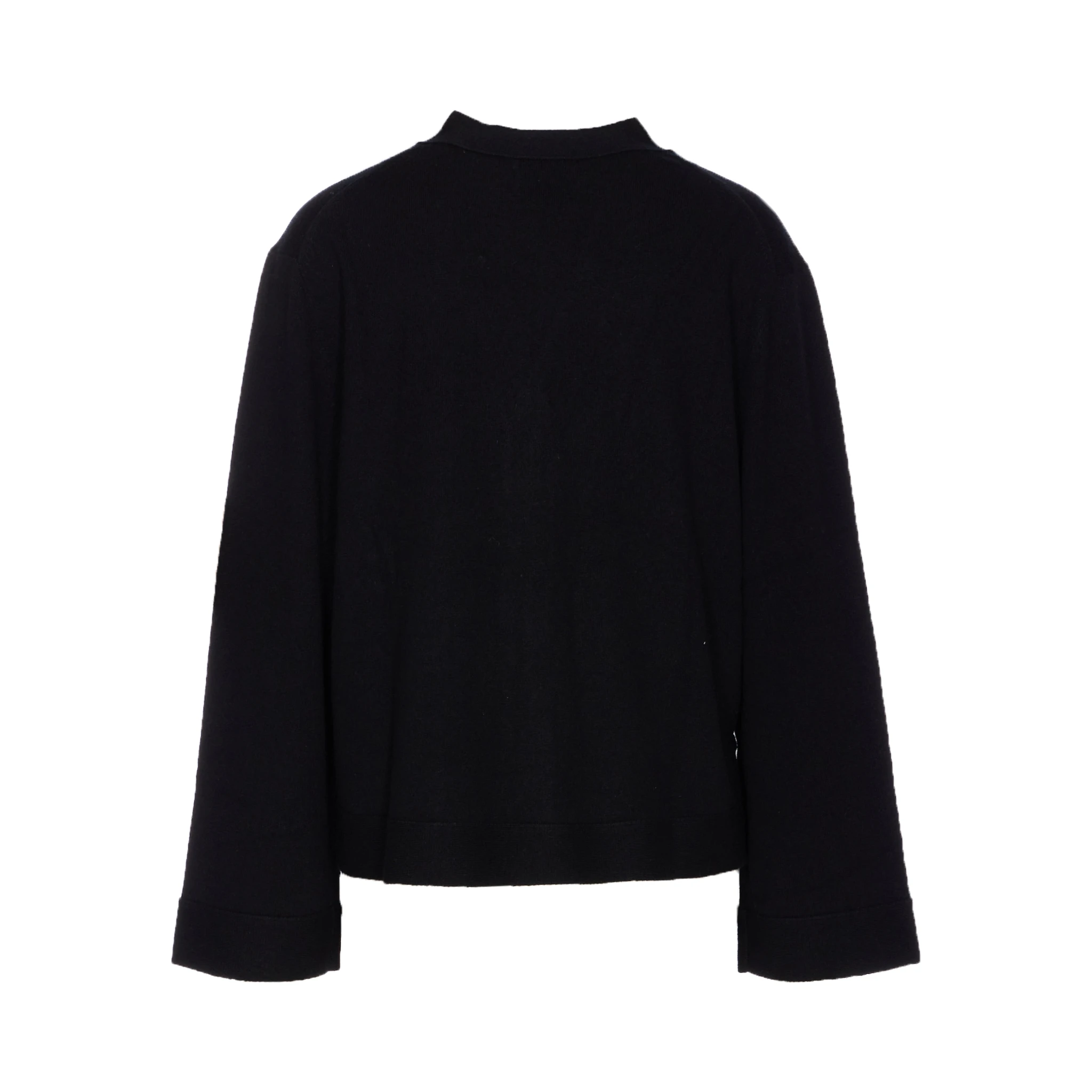 buttoned-front pocket cardigan