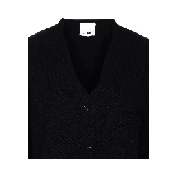 buttoned-front pocket cardigan