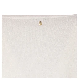 كنزة بأكمام منفوخة مرصعة بأحجار الراين