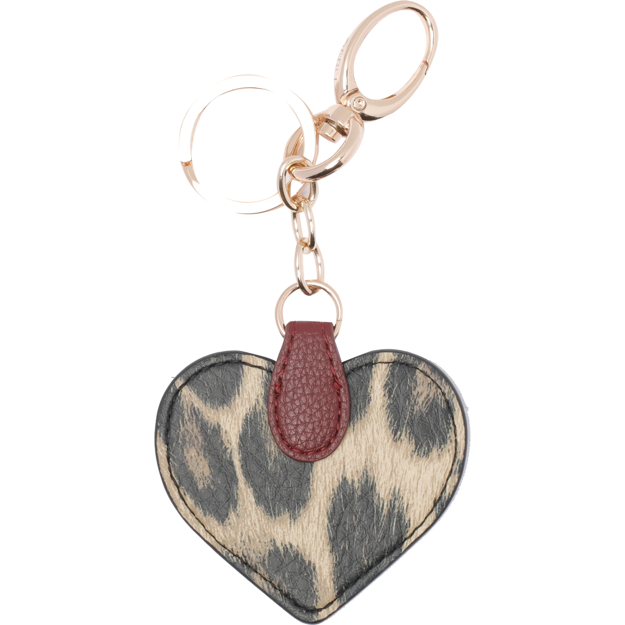 سلسلة مفاتيح ليو جو بنية اللون