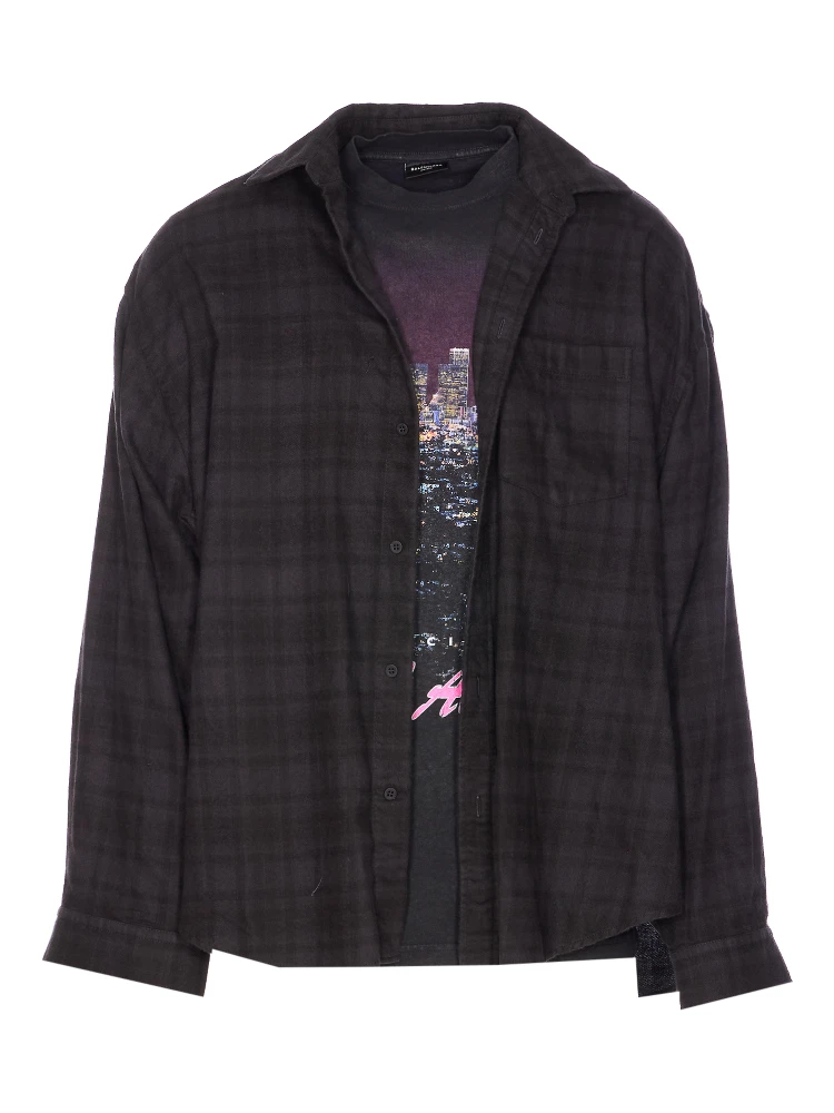 Layered Cotton Shirt