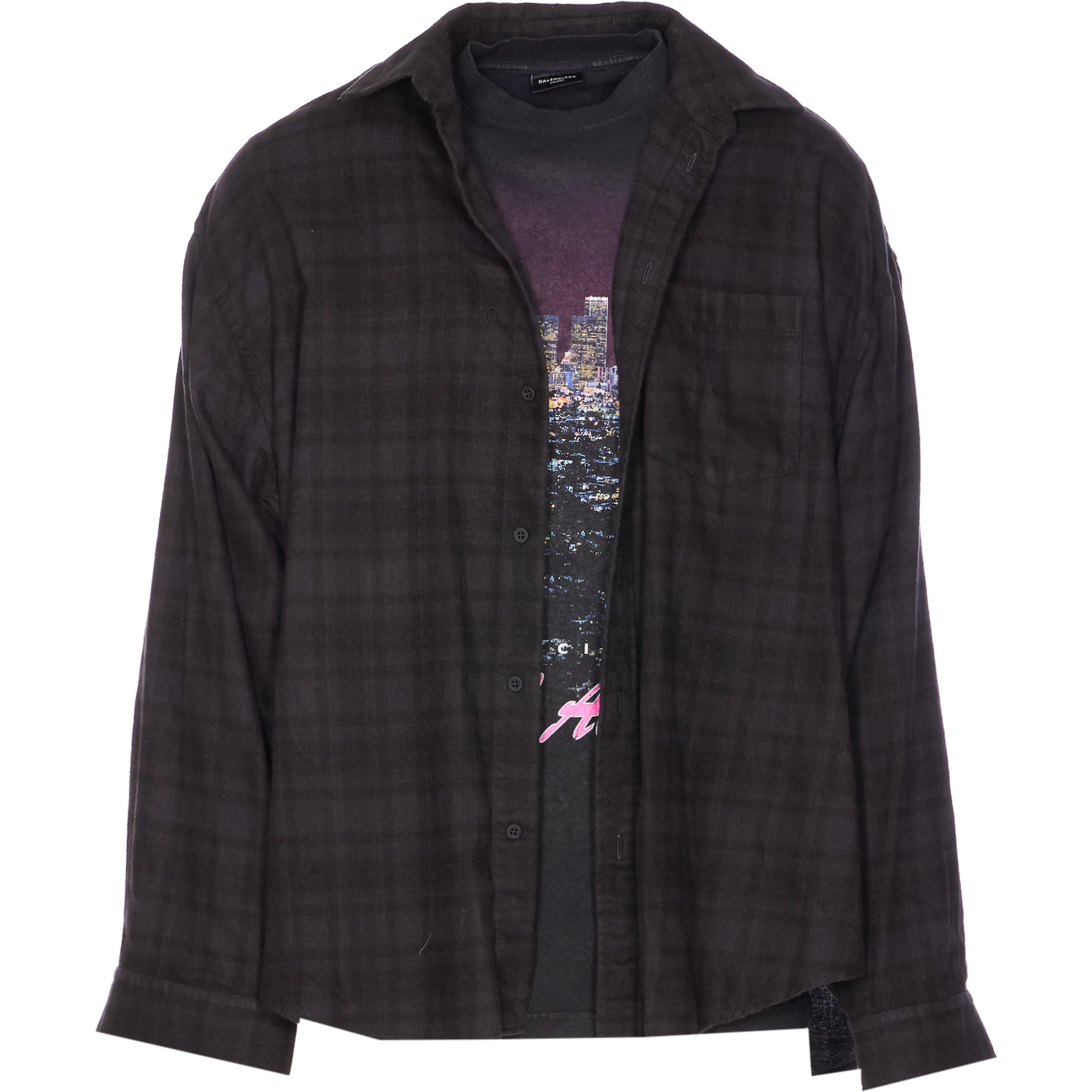 Layered Cotton Shirt