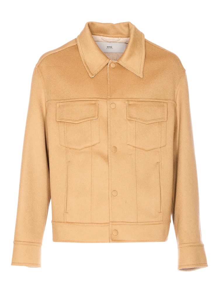 Ami Alexandre Matiussi Jackets Beige