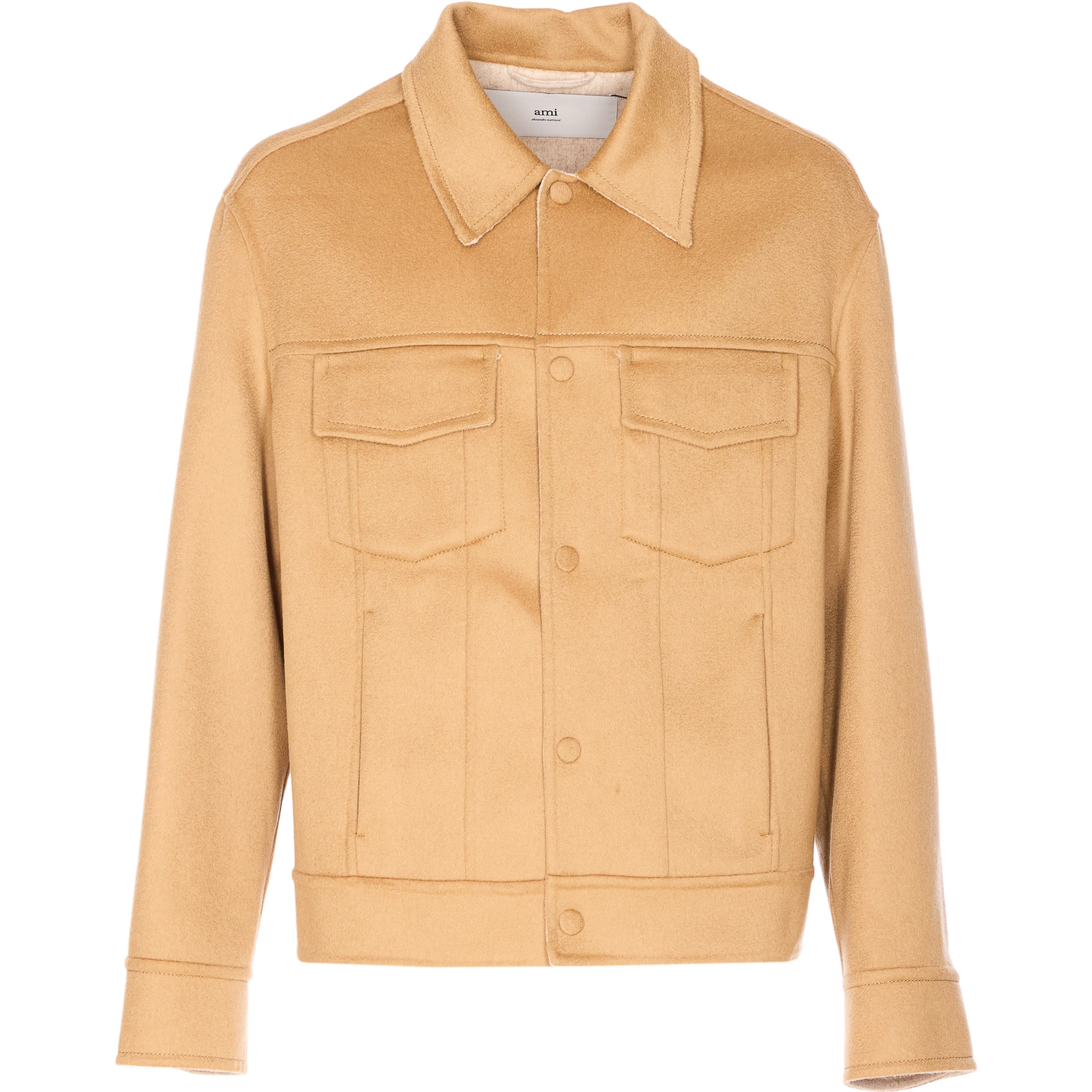 Ami Alexandre Matiussi Jackets Beige