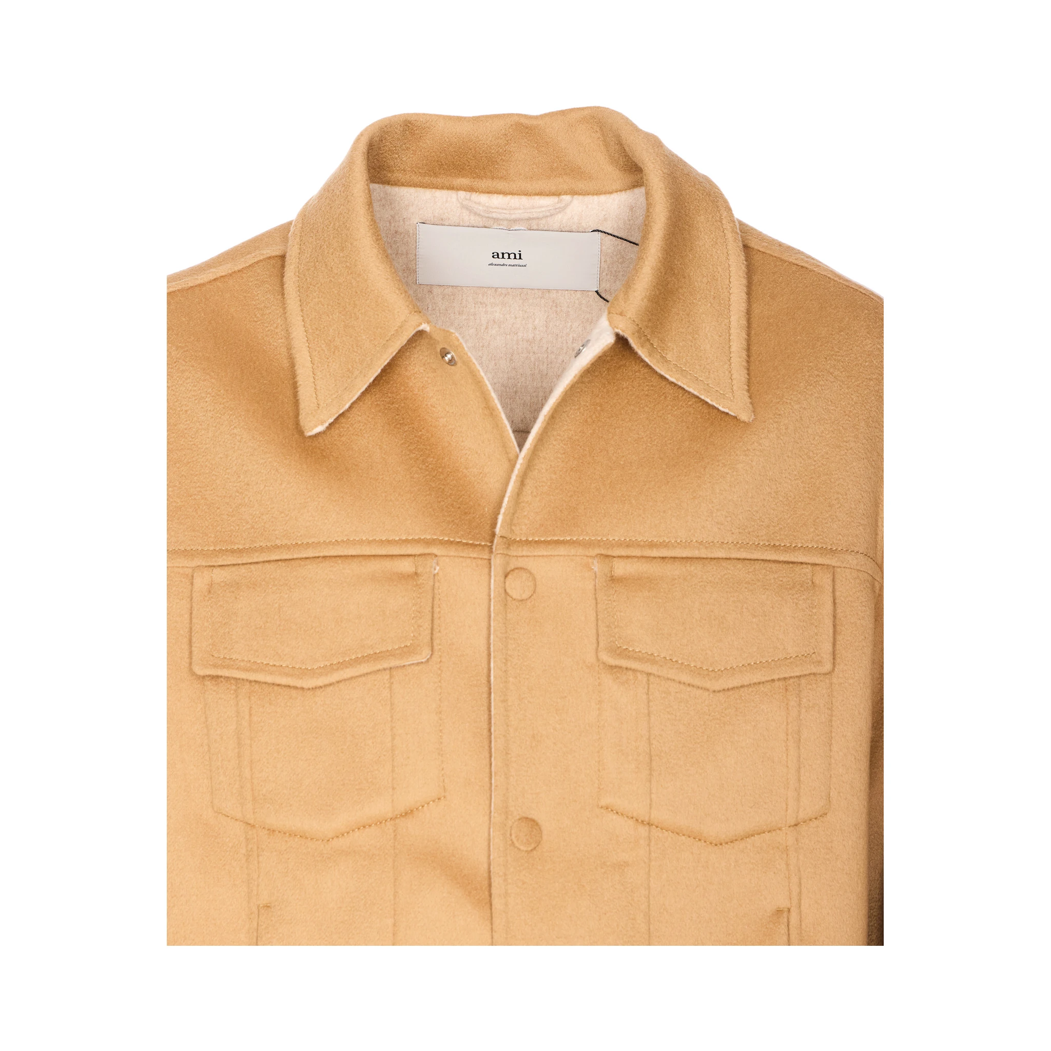 Ami Alexandre Matiussi Jackets Beige