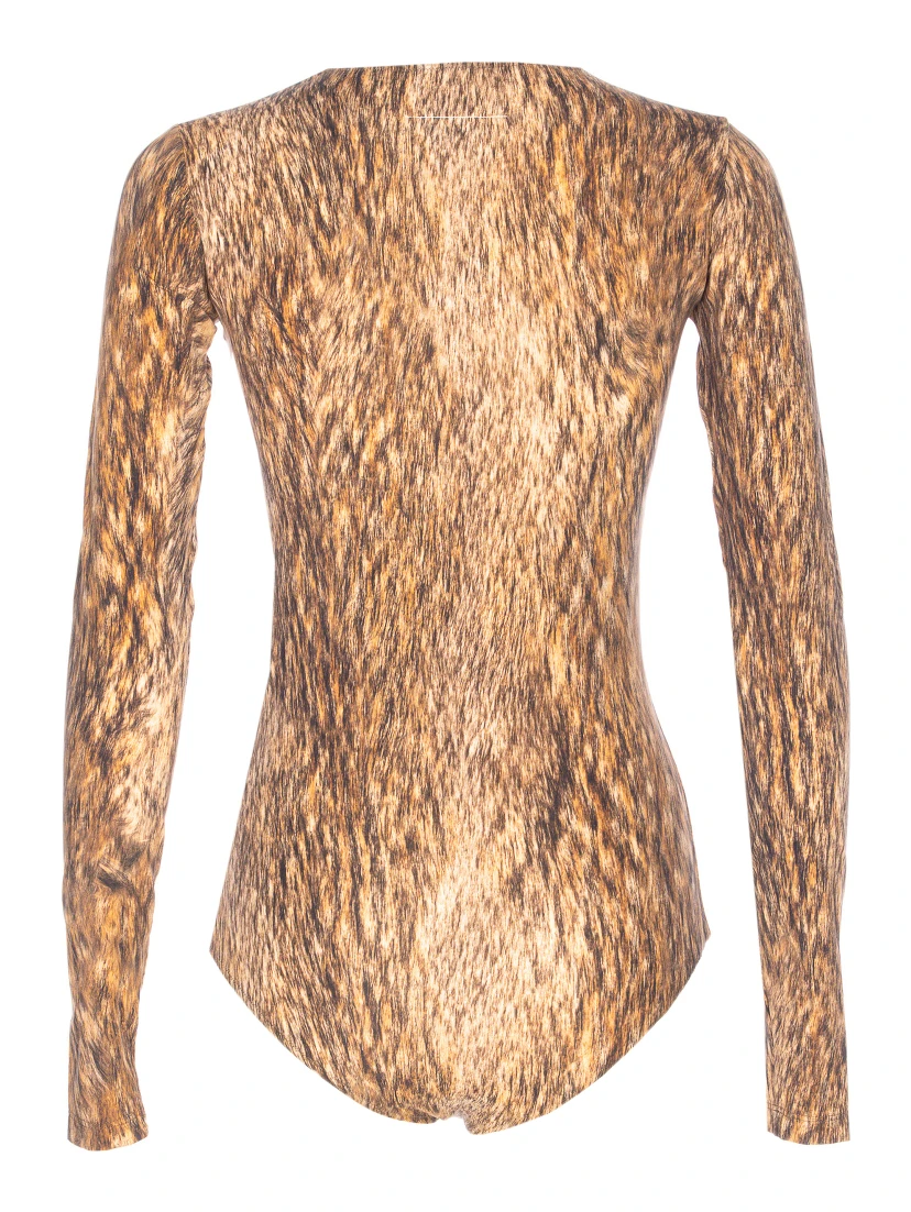 MM6 Maison Margiela Top Brown