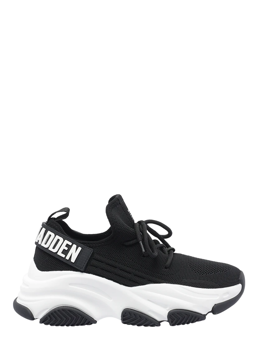STEVE MADDEN PROTÉGÉ-E SNEAKER BLACK Size 7.5 LNC