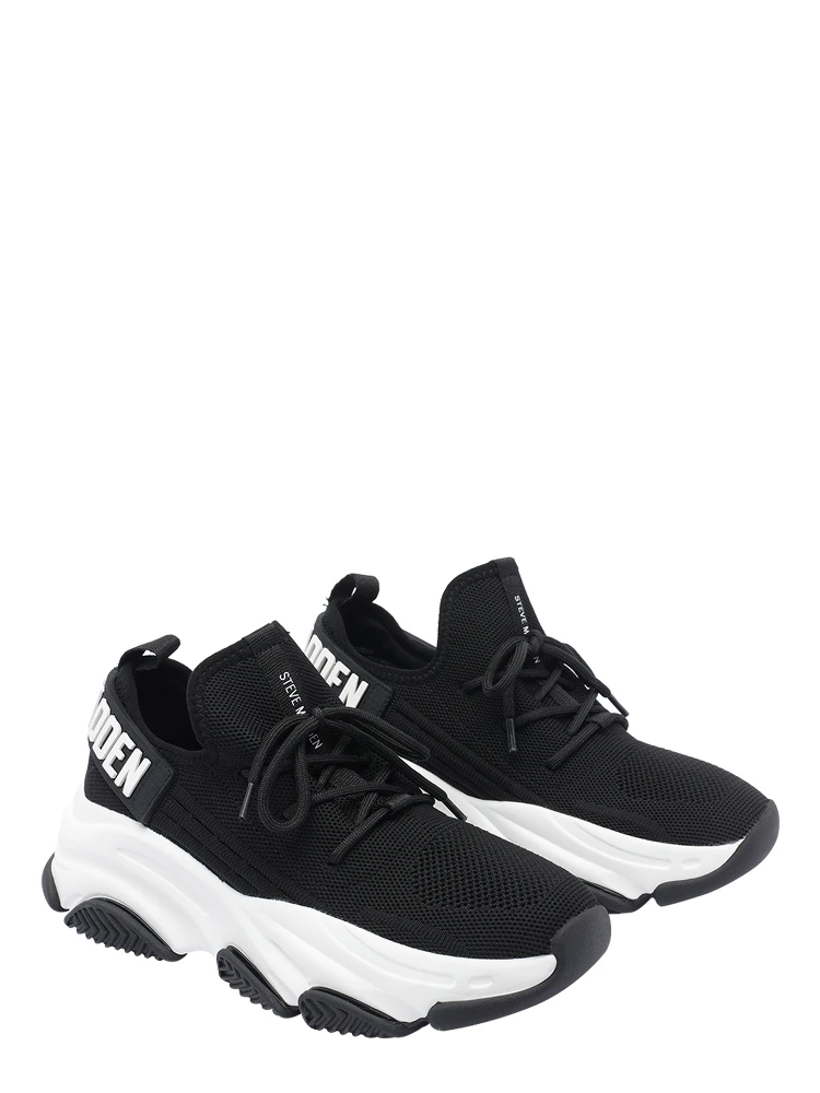 STEVE MADDEN PROTÉGÉ-E SNEAKER BLACK Size 7.5 LNC alternative