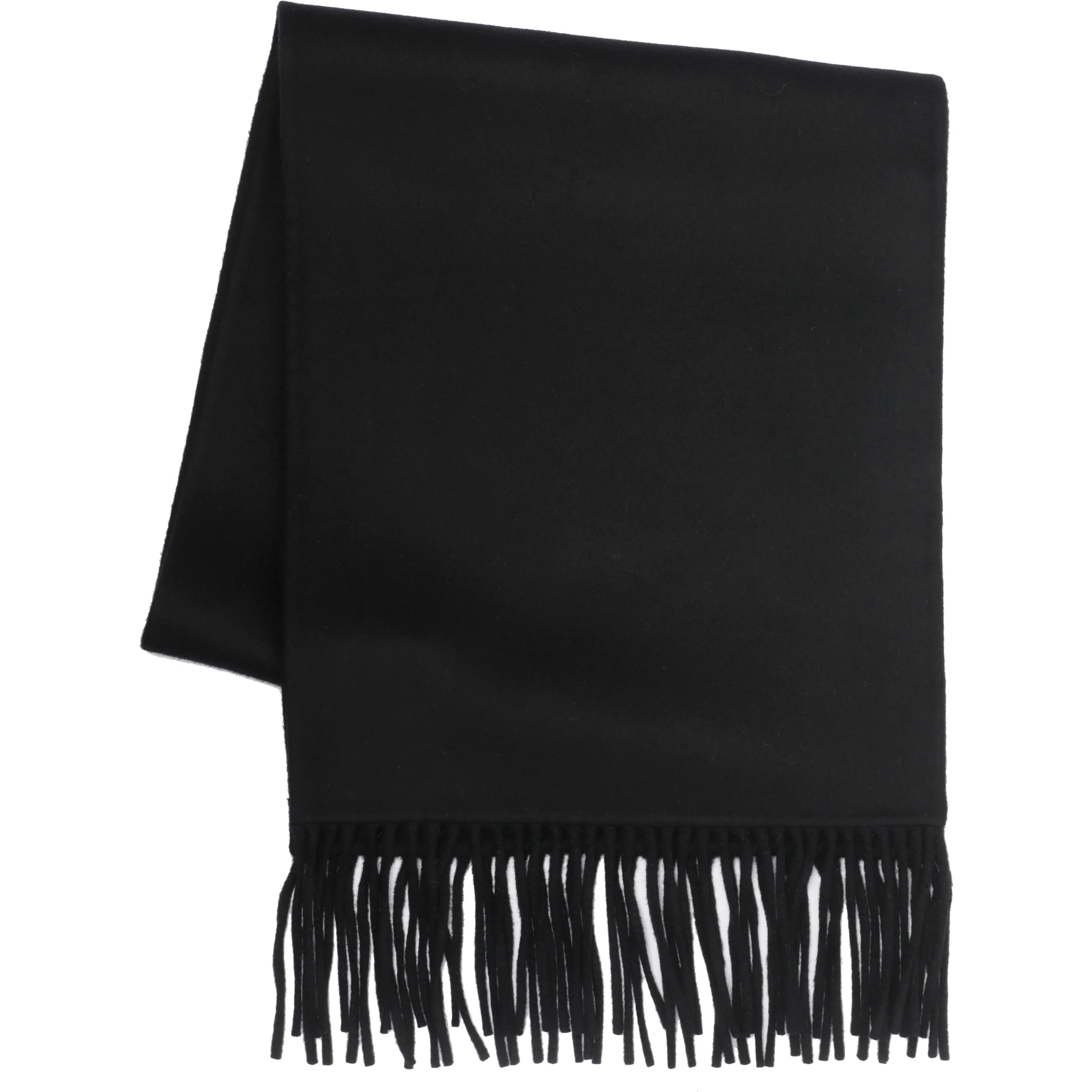 fringed wool scarf