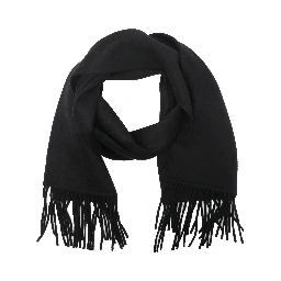 fringed wool scarf