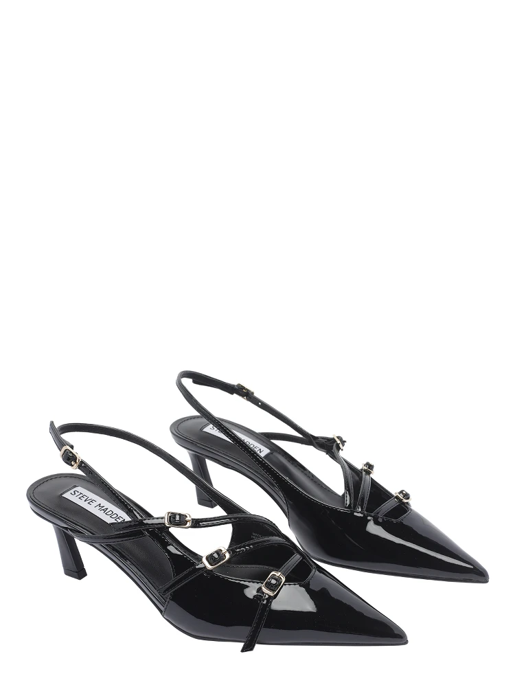 Steve Madden Liana Black Patent Slingback Heel alternative