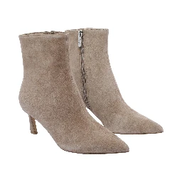 Lulah suede pump booties