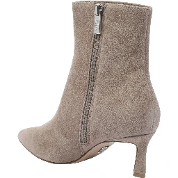 Lulah suede pump booties
