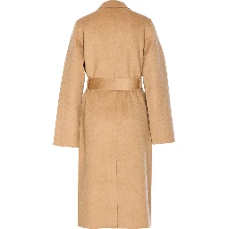 belted double-breasted coat