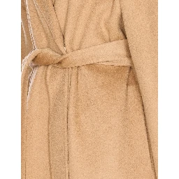 belted double-breasted coat