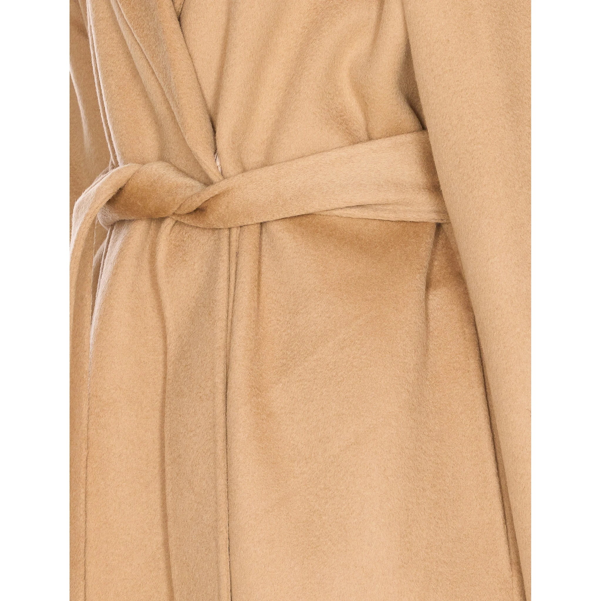 belted double-breasted coat