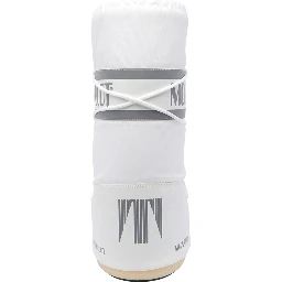 Icon logo-band lace-up boots