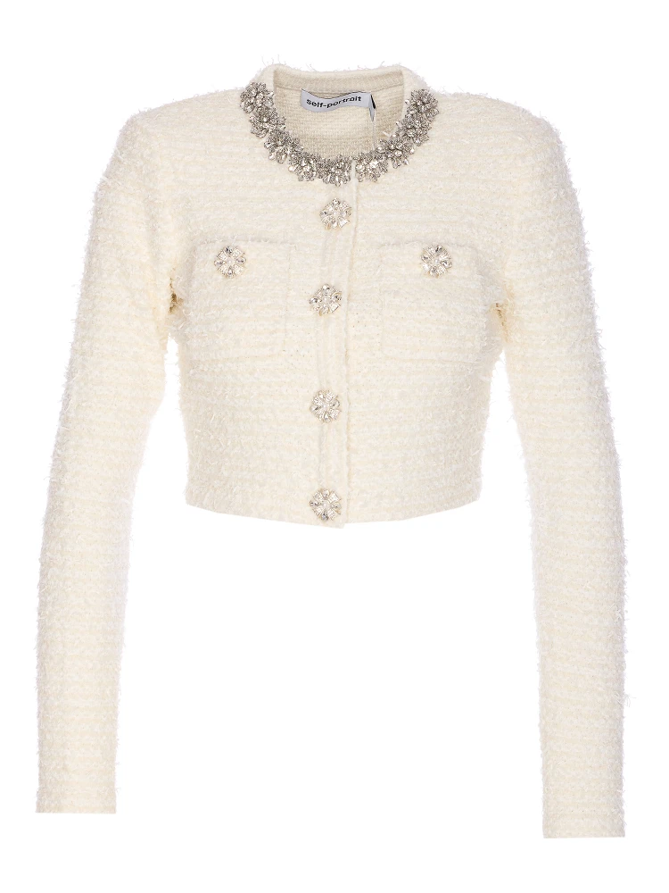 SELF PORTRAIT Sweaters White