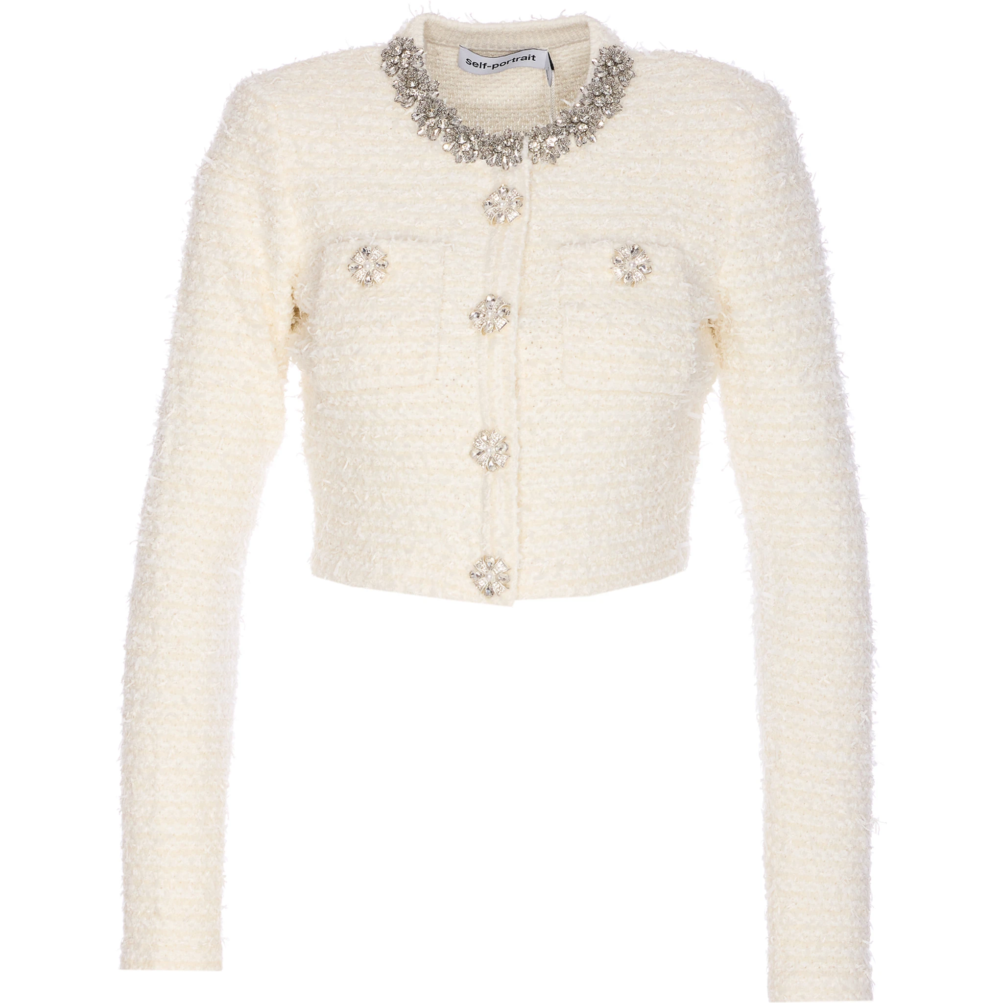 SELF PORTRAIT Sweaters White