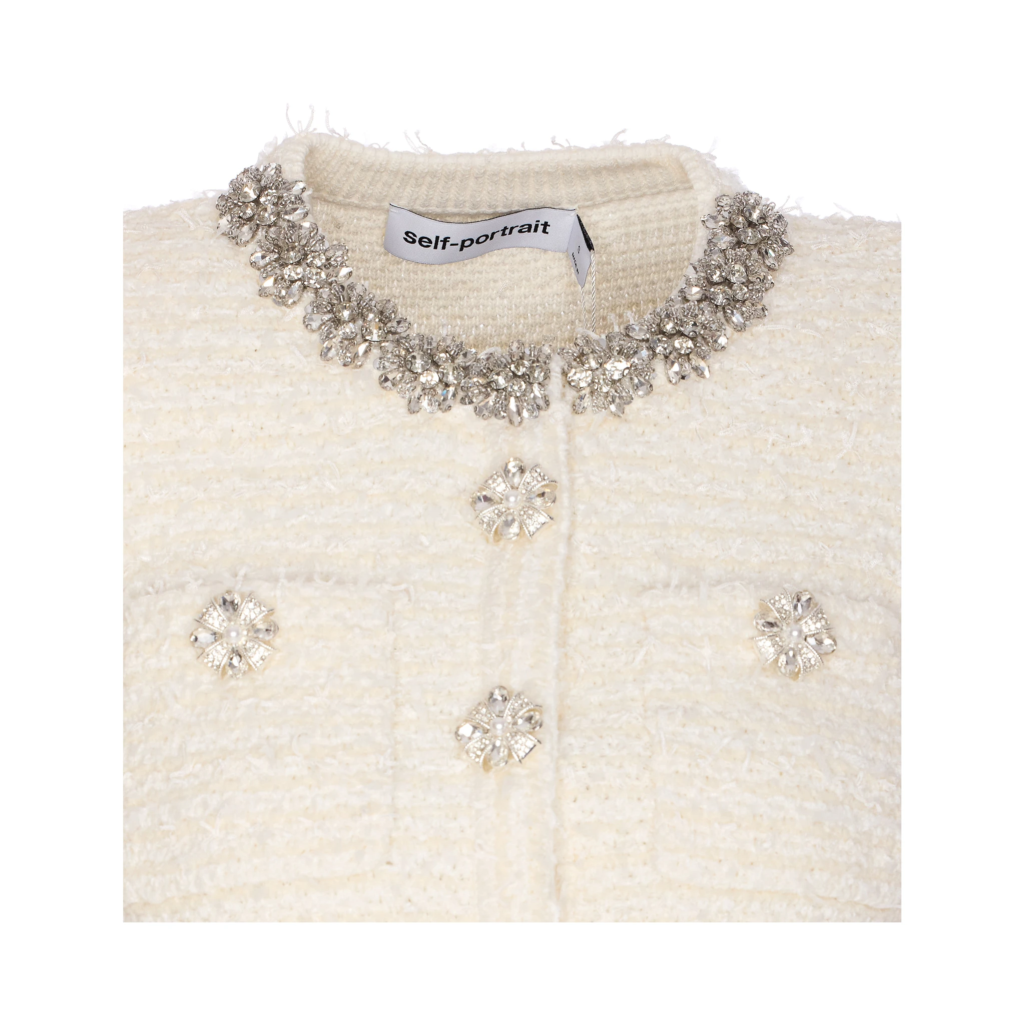 SELF PORTRAIT Sweaters White