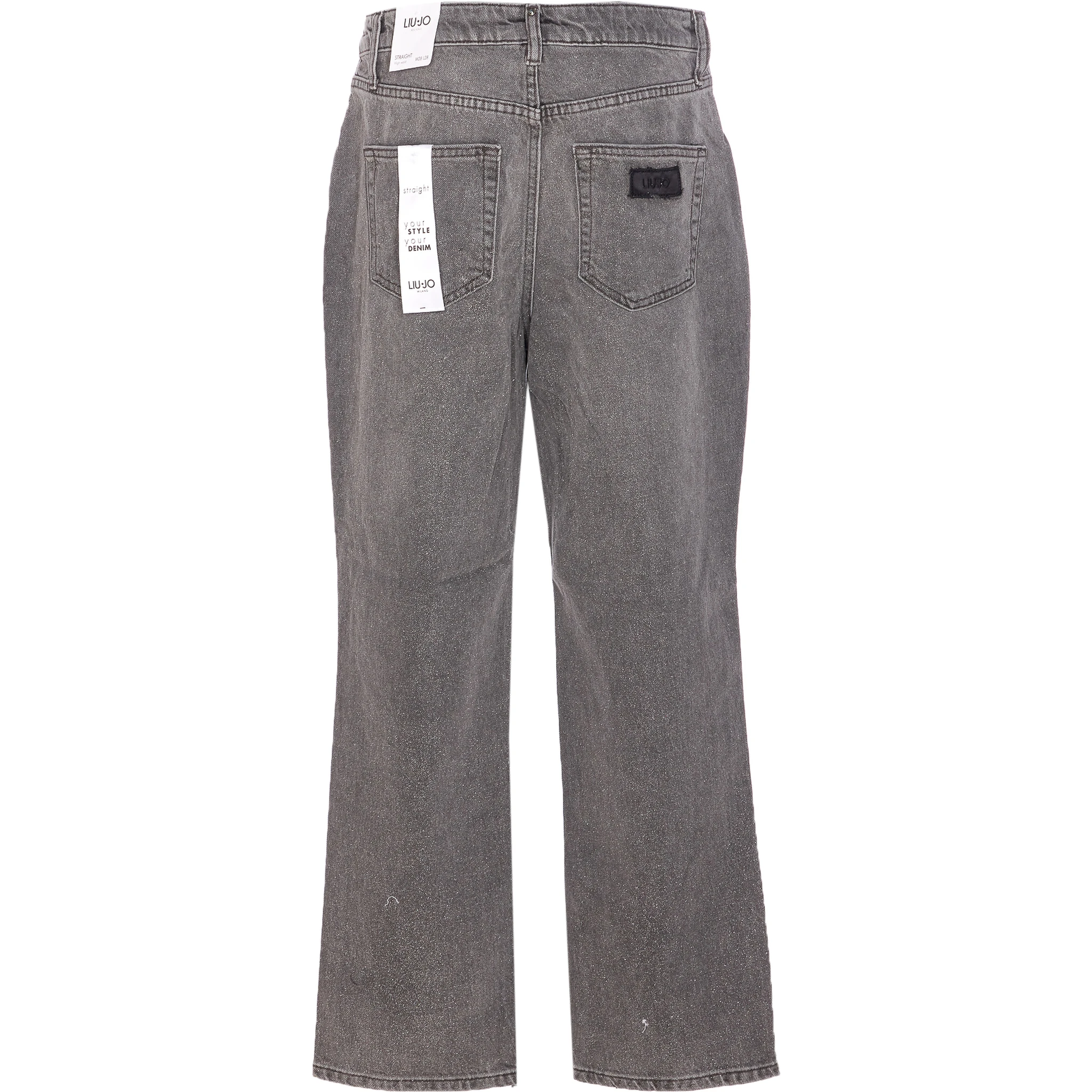 جينز ليو جو الرمادي