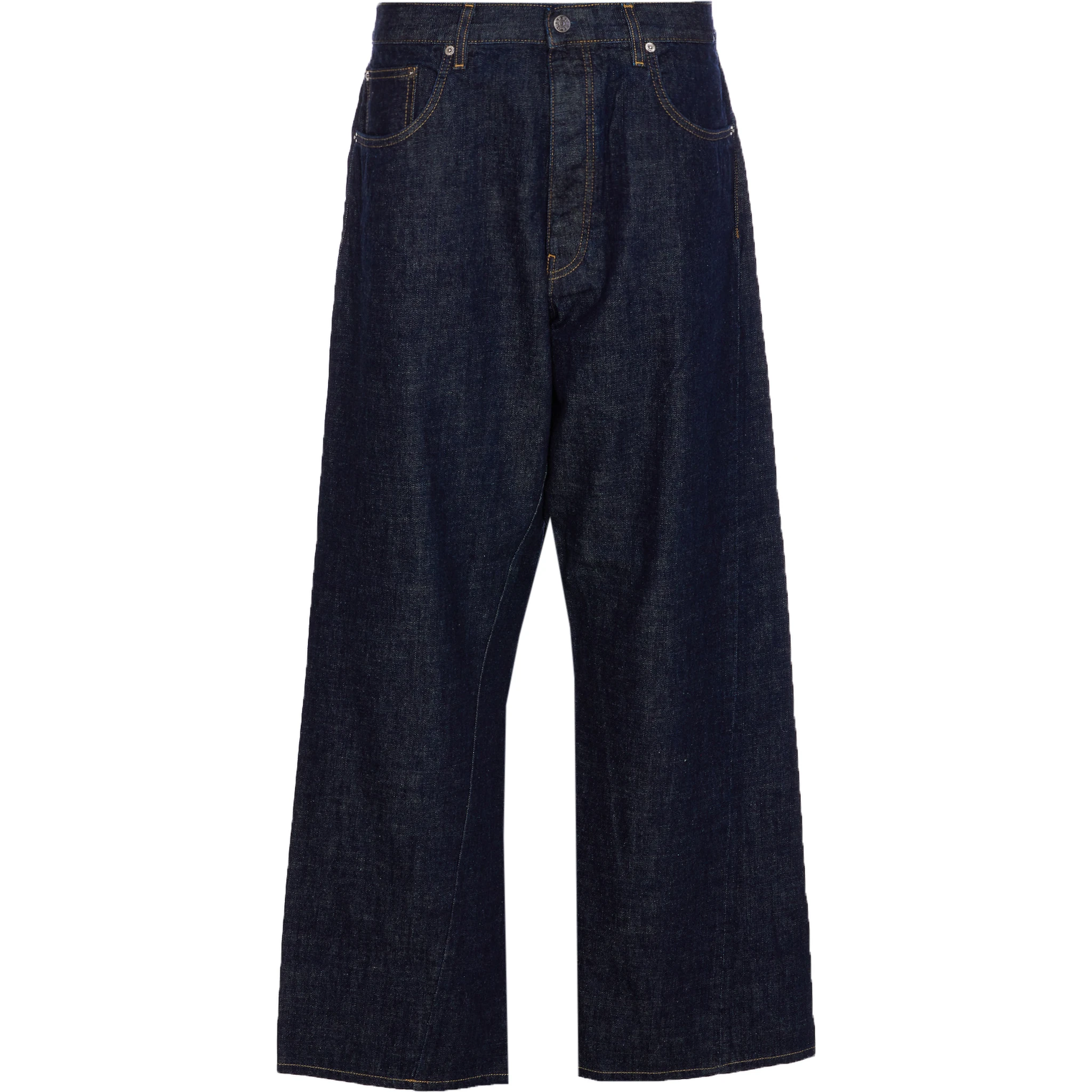 جينز أزرق بزهرة عباد الشمس