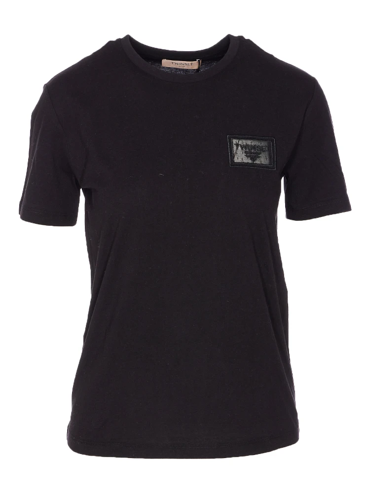 Twin-set T-shirts and Polos Black