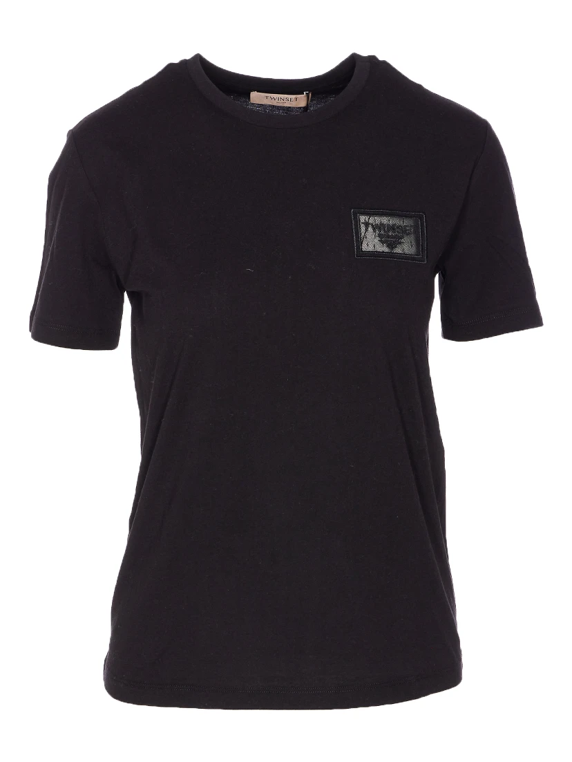 Twin-set T-shirts and Polos Black