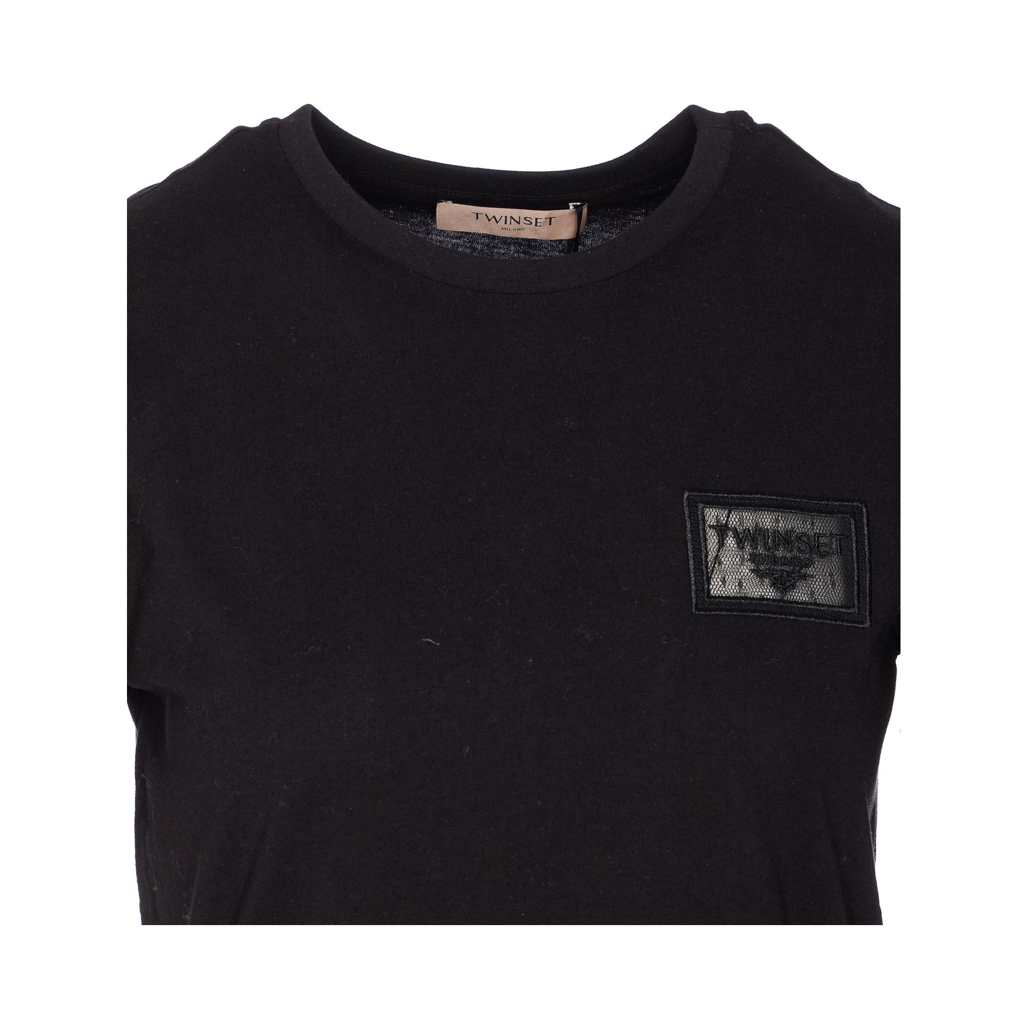 Twin-set T-shirts and Polos Black