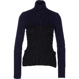merino wool-blend top