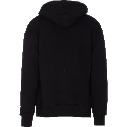 Garavani Hoodie With Logo Print In Black