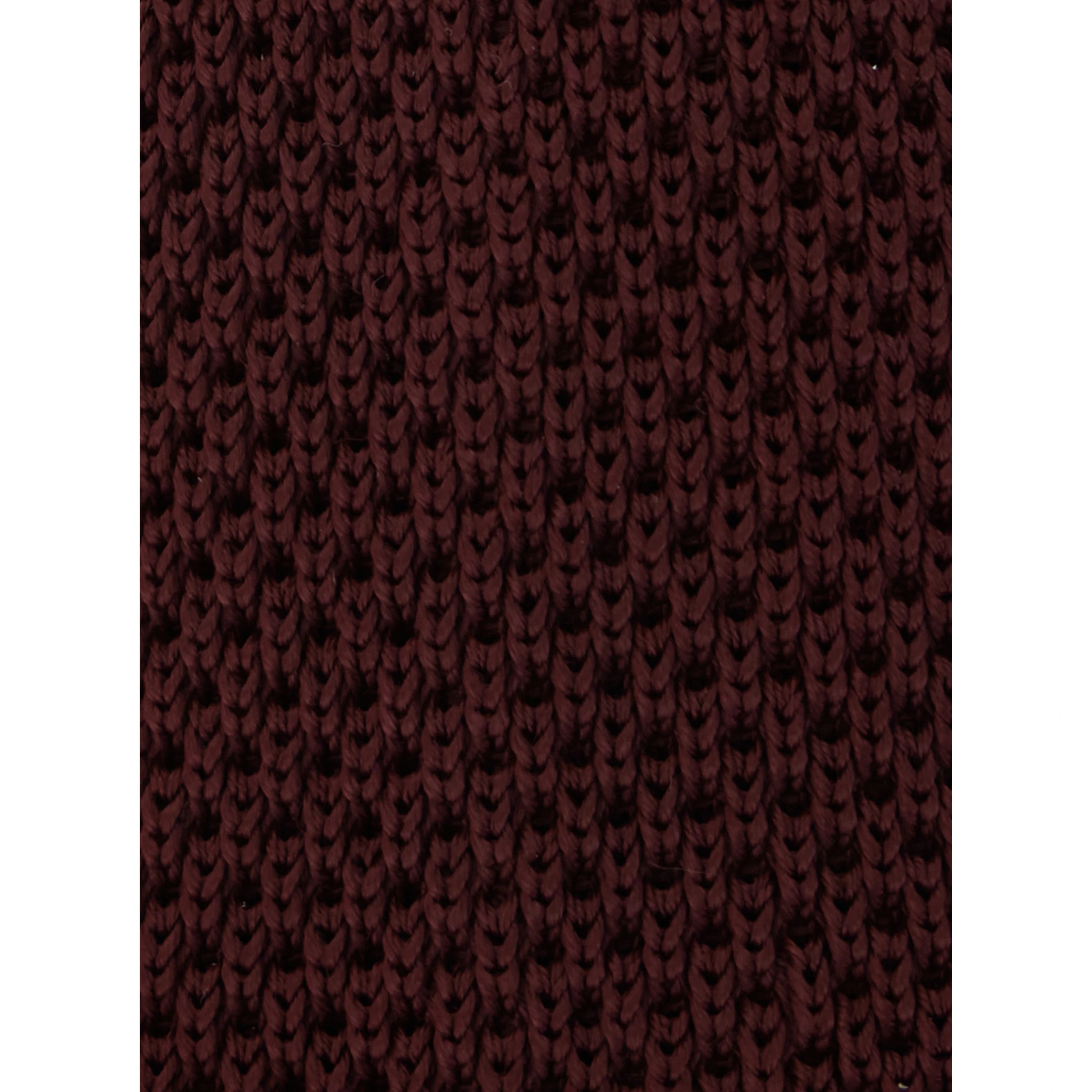 Bordeaux Knit Tie in Viscose Woman