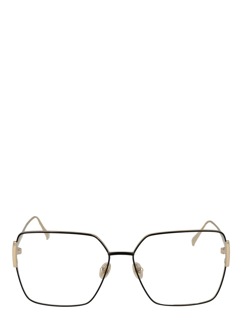 Black Metal Glasses (Frames)