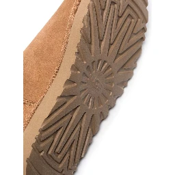 Brown Ultra Mini Boots in Suede Woman