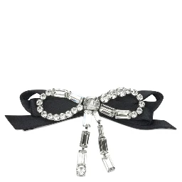 "Crystal Bow" Hair Clip
