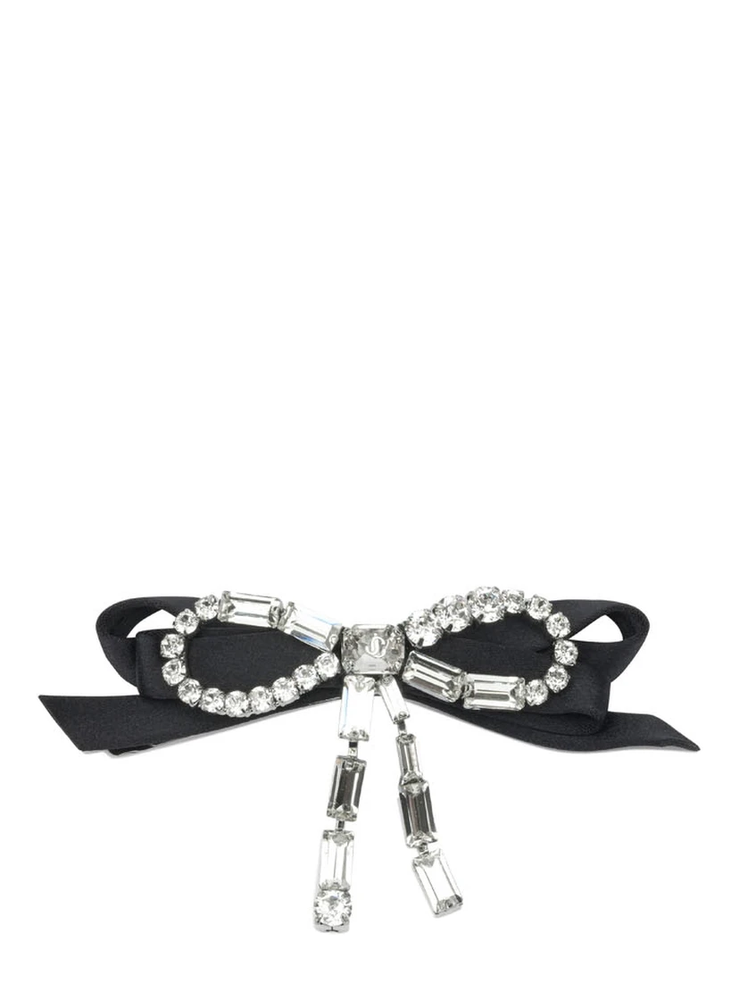 "Crystal Bow" Hair Clip