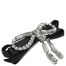 "Crystal Bow" Hair Clip