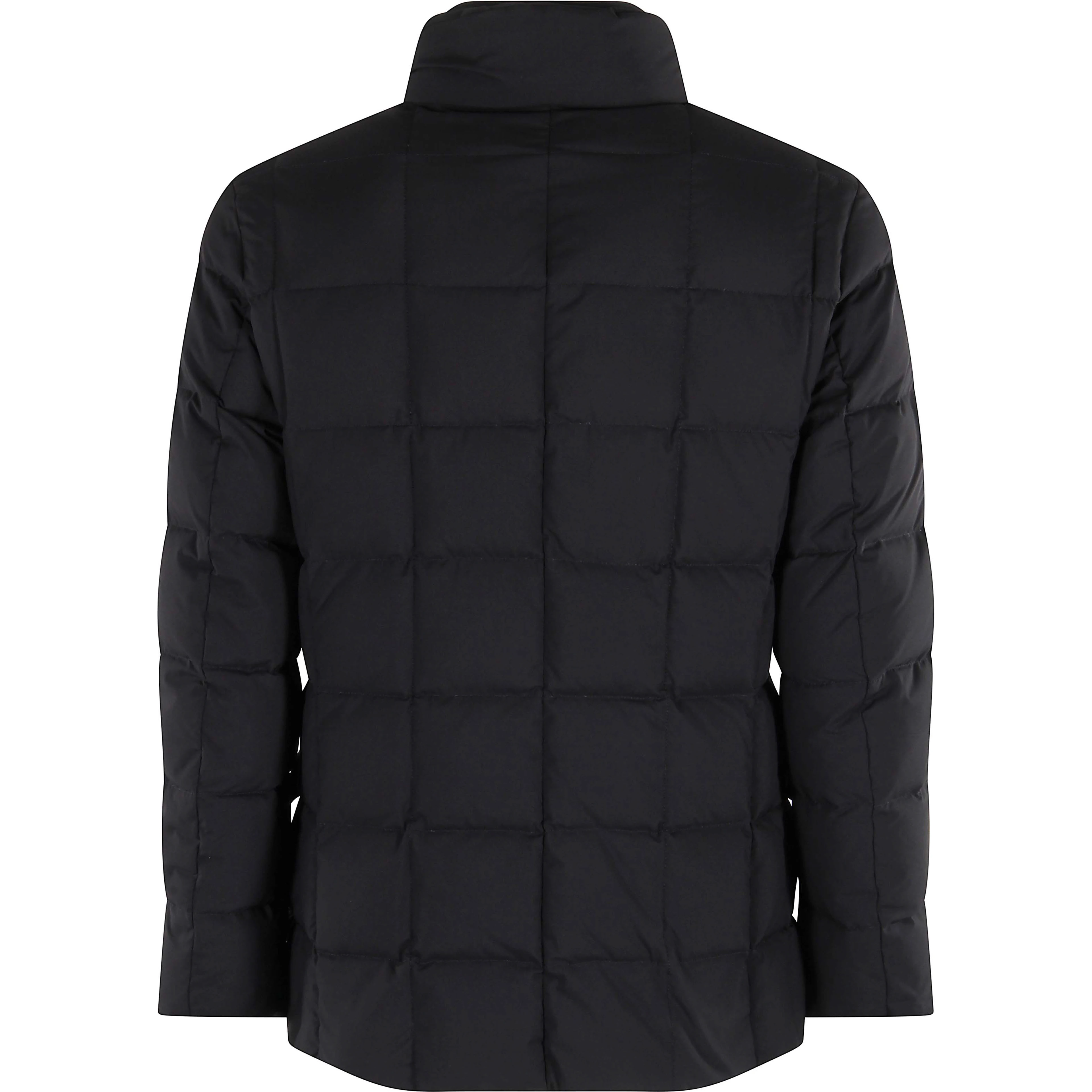 Button quilted jacket