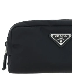 Black Recycled Polyamide Accessories