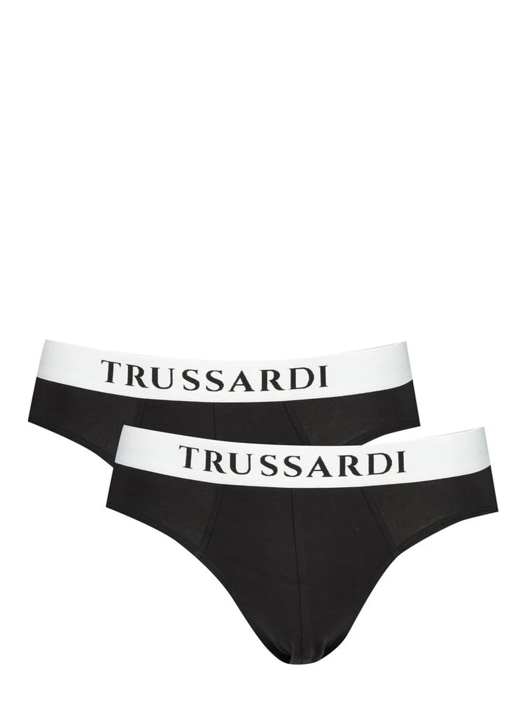 Black Cotton Men's Brief