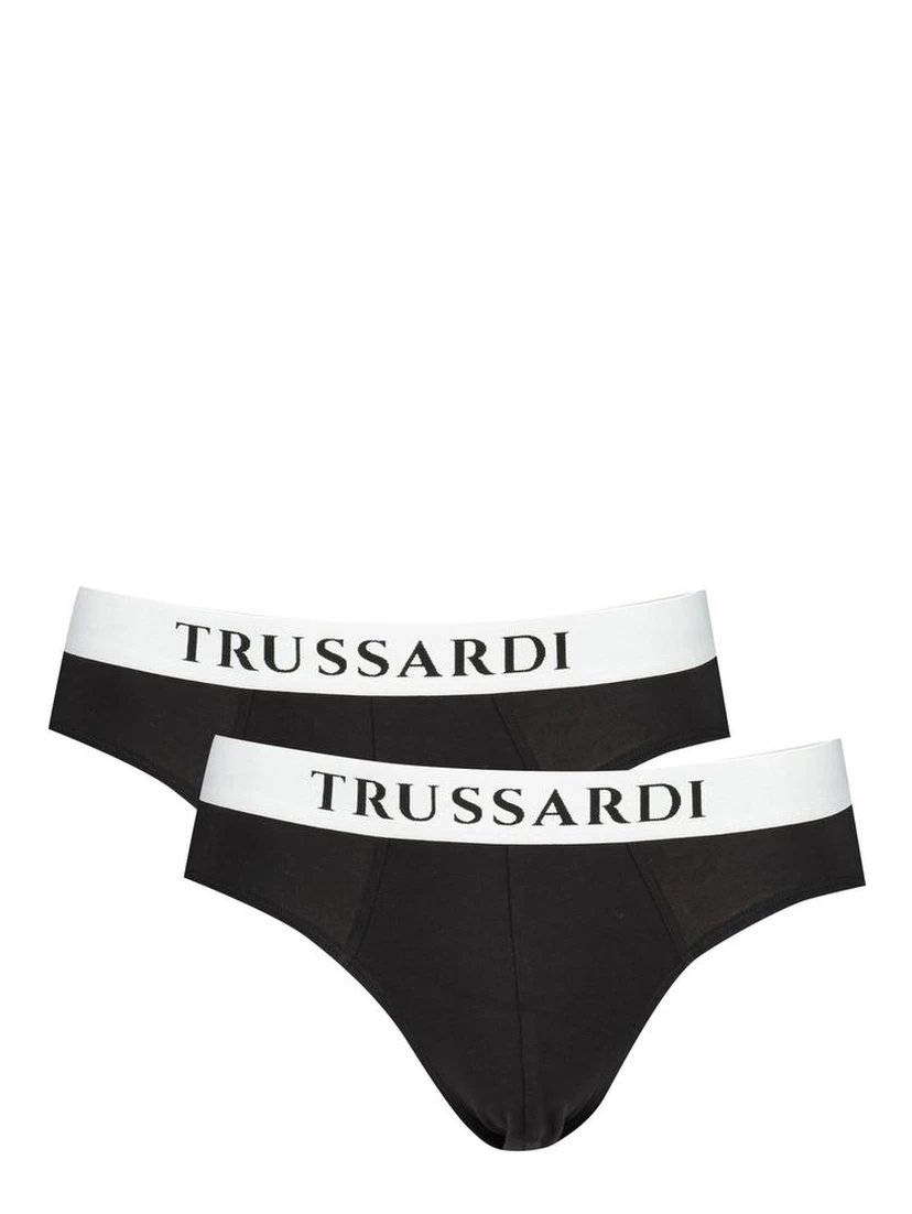 Black Cotton Men's Brief