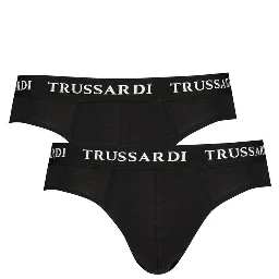 Black Cotton Men Underwear