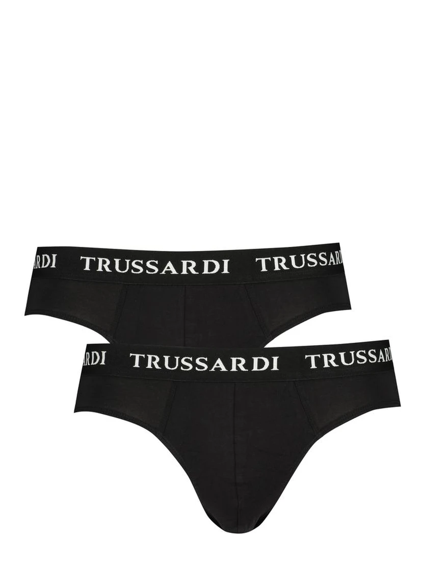 Black Cotton Men Underwear