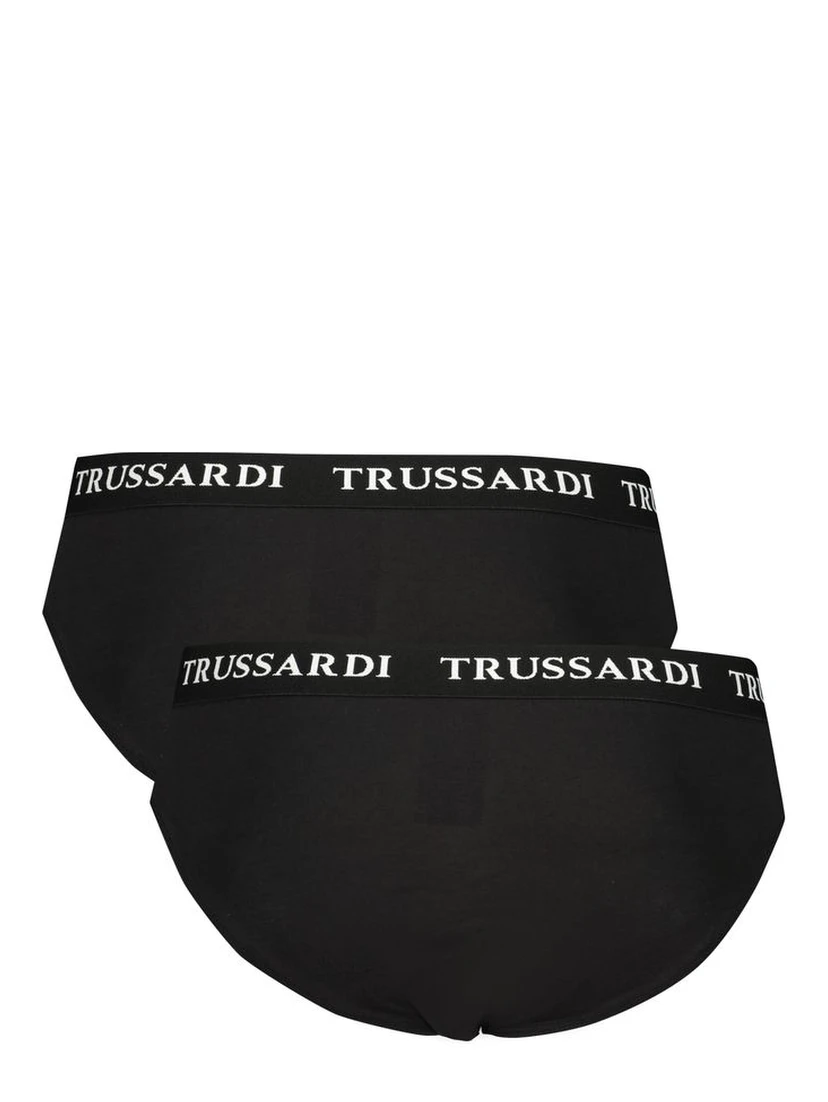 Black Cotton Men Underwear