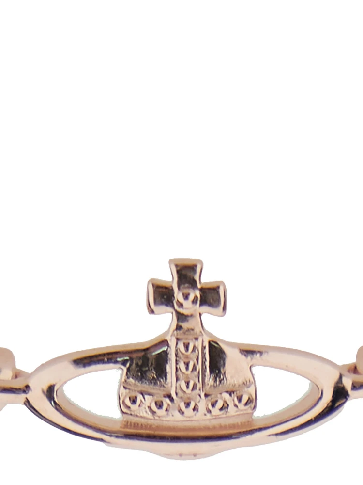 Vendome Faded Gold-Colored Ring with Orb Logo on the Front in Bronze Woman alternative