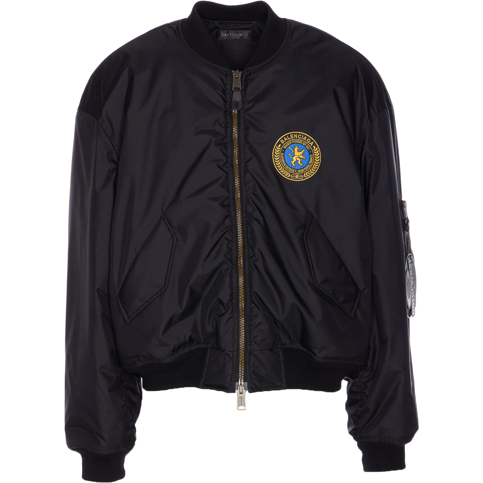 Balenciaga Coats Black