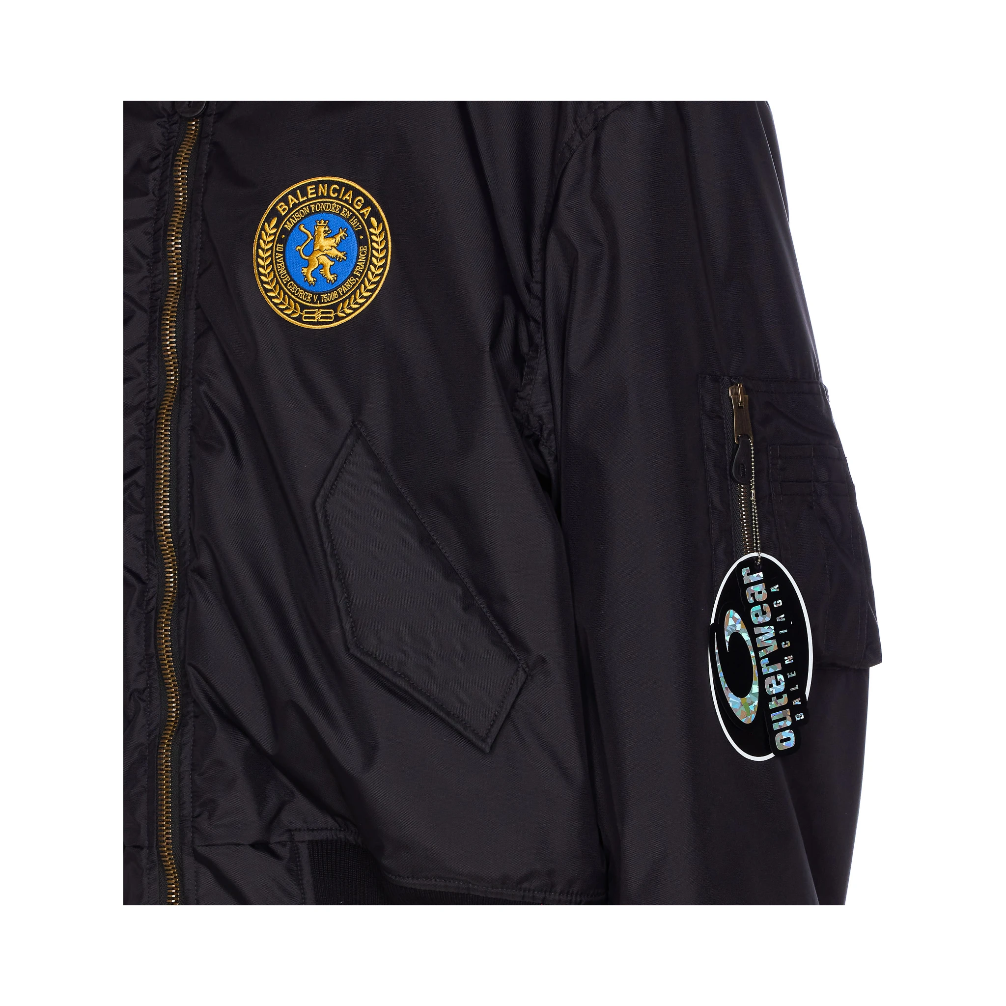 Balenciaga Coats Black