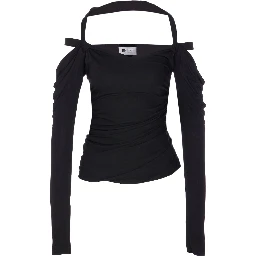 The Attico Top Black