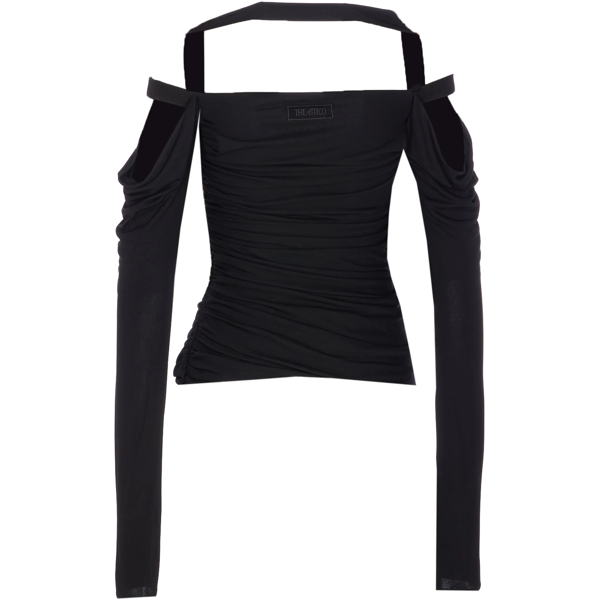 The Attico Top Black