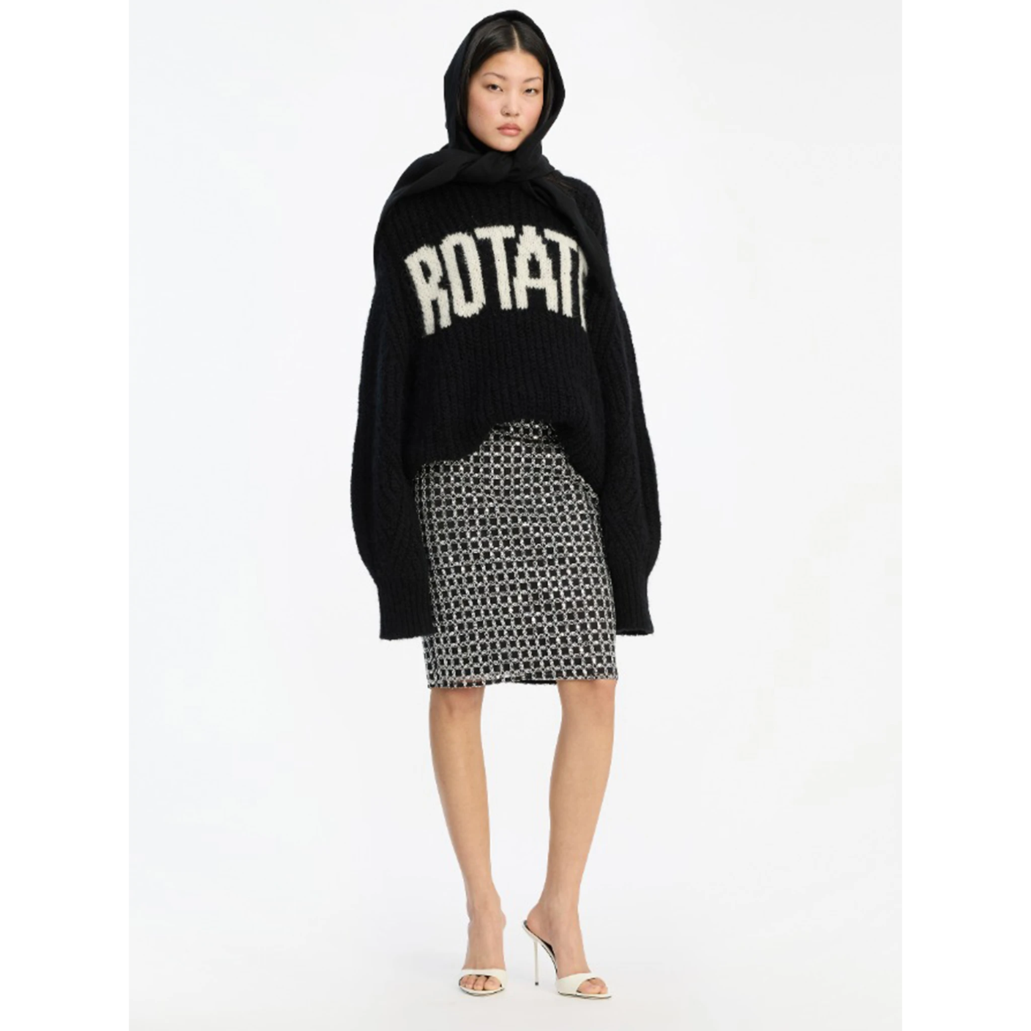 Rotate Skirts Black